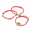 Adjustable Nylon Cord Bracelets BJEW-JB04430-1