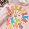 14Pcs Wooden Picks for Vase Decorations AJEW-CN0006-51B-3