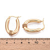 304 Stainless Steel Hoop Earrings EJEW-M221-04G-3