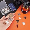 SUNNYCLUE 24Pcs 12 Styles Halloween Alloy Enamel Pendant ENAM-SC0003-38-3