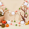 1Pc Felt Pompom Ball Hanging Streamer DIY-PH0036-23-4