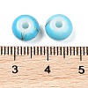 Opaque Spray Painted Glass Beads X1-GLAA-G118-01C-3