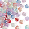 80Pcs 8 Colors Handmade Lampwork Beads LAMP-TA0002-53-2