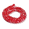 Opaque Glass Beads Stands EGLA-A035-P4mm-B16-2