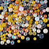 Transparent & Opaque Acrylic Bead OACR-TAC0002-08A-2