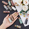 Globleland 13Pcs 13 Style Transparent Glass Wishing Bottle Decoration AJEW-GL0001-81-3