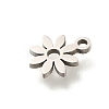 201 Stainless Steel Charms STAS-R132-03P-2