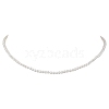 Shell Pearl Bead Kid Necklaces NJEW-JN05048-1