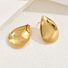 Elegant Stainless Steel Teardrop Stud Earrings JG7313-3