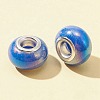 20Pcs Opaque Resin European Beads RPDL-FS0001-01-4