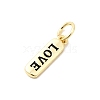 Brass Enamel Charms KK-P338-01G-B01-2