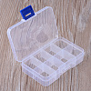 8 Compartments Polypropylene(PP) Bead Storage Containers X-CON-R007-01-2