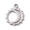 Non-Tarnish 304 Stainless Steel Charms STAS-G287-08P-2