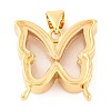 Rack Plating Brass Locket Pendants KK-F874-01G-07-1