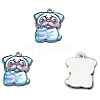 Alloy Enamel Pendants PW-WG6EA49-03-1