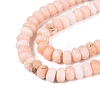 Natural Rouge Jade Beads Strands G-N367-02A-04-4