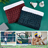 2Pcs 2 Colors Portable Polyester Badminton Net AJEW-NB0006-65-5