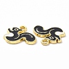 Alloy Enamel Pendants ENAM-B054-03G-02-3