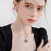 2 Sets Alloy Hollow Essential Oil Diffuser Perfume Locket Pendant 304 Stainless Steel Chain Necklaces NJEW-HS0001-22A-6