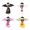 Halloween Synthetic Turquoise Big Pendants PALLOY-JF06032-3