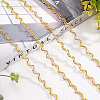 Filigree Corrugated Lace Ribbon OCOR-WH0080-08-5