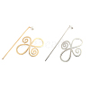 Alloy Hair Sticks OHAR-PW0001-386D-G-2