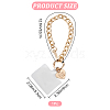 Alloy Phone Hand Strap Chains with Heart Charm DIY-WH0430-030B-2