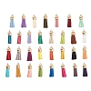 120Pcs 30 Colors  Faux Suede Tassel Pendant Decorations FIND-YW0001-14LG-1