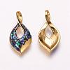 Freshwater Shell Pendants ZIRC-F057-01A-2