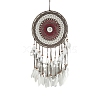 Cotton Woven Net/Web with Feather Hanging Decorations PW-WG74460-01-2