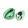 Electroplated Sea Shell Beads SSHEL-S258-06B-2