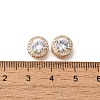 Rack Plating Brass Micro Pave Cubic Zirconia Beads KK-S399-09G-C-3