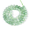 Anti-Tarnish Electroplate Glass Beads Strands GLAA-N064-8mm-09-3