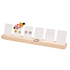 Wooden Jewelry Display Card Stands ODIS-WH0027-045-1