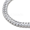 Cubic Zirconia Tennis Bracelet BJEW-M301-04P-01-2