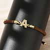 Adjustable Nylon Cord Bracelets X-BJEW-C096-01G-01-3