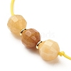 Natural Gemstone Beaded Bracelets Set BJEW-JB08245-6