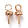 Brass Cup Peg Bails Pendants KK-Z018-01B-KCG-1