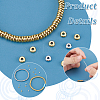   200Pcs 2 Colors Brass Spacer Beads KK-PH0006-56B-4