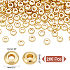   200Pcs Brass Spacer Beads KK-PH0005-76B-2