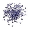 Transparent Stripe Glass Seed Beads GLAA-NH0001-06J-2