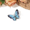 Acrylic Butterfly Alligator Hair Clips PW-WG483D5-06-1