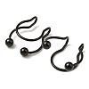 304 Stainless Steel Clip on Nose Rings AJEW-P109-01EB-2