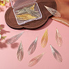 16Pcs 4 Colors Brass Filigree Pendants KKC-TA0001-08B-5