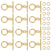 15Pcs Brass Toggle Clasps KK-ME0002-35-1