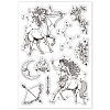 Custom Summer Theme PVC Plastic Clear Stamps DIY-WH0631-0113-6