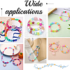 800Pcs 2 Styles Eco-Friendly Transparent Acrylic Beads TACR-SP0001-01D-6