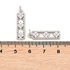 Brass Micro Pave Cubic Zirconia Pendants KK-Z146-30P-3
