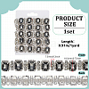 1 Yard Rectangle Iron Rhinestone Strass Chains CH-FG0001-02A-2