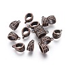 Tibetan Style Alloy Tube Bails LS-RLF10386Y-NF-2